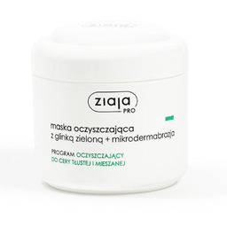 ZIAJA PRO Oczyszczająca maska z glinką zieloną +