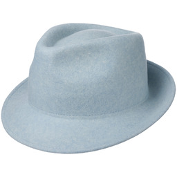 Kapelusz z Filcu Wełnianego Uni Trilby by Lipodo,