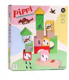 Klocki Drewniane Pippi