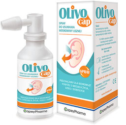 Olivocap, spray do usuwania woskowiny usznej, 40 ml