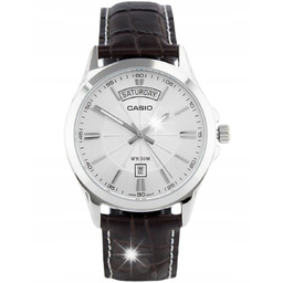 ZEGAREK MĘSKI CASIO MTP-1381L-7AV + BOX + GRAWER