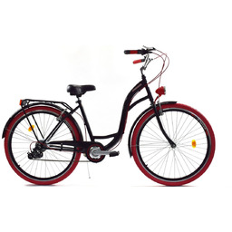 Rower miejski damski z przerzutkami DALLAS BIKE 26
