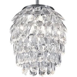 Lampa sufitowa ananas kryształki z tworzywa PETTY R60451006