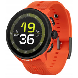 Zegarek sportowy Suunto Run Coral Orange Silicone Strap