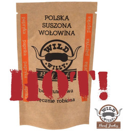 Wołowina suszona Wild Willy ostra papryka 30 g