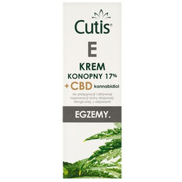 CUTIS E - EGZEMA krem konopny 17% +