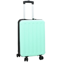 vidaXL Walizka składana Twardy Typ 20'' Miętowa 34x23x55,5