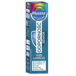 Plusssz Odporność Senior, witaminy i minerały, 20 tabl.musujace