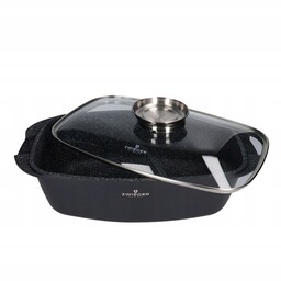Zwieger Black Stone Brytfanna 32 CM Pokrywka Greblon