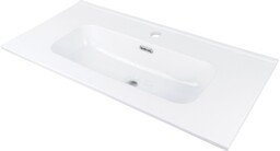 DEANTE Umywalka ceramiczna wpuszczana 80x38,5cm z miejscem