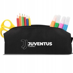 PIÓRNIK SZKOLNY CZARNY JUWENTUS JUVE Piłka Wzory