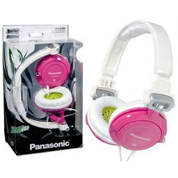 Słuchawki nauszne Panasonic RP-DJS400 różowe