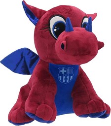 CyP Brands FC Barcelona pluszowa lalka smok 25
