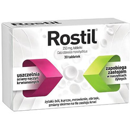 Rostil 250mg - 30 tabletek