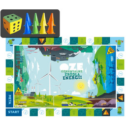 Gra Wielkoformatowa XL - OZE (Odnawialne Źródła Energii)