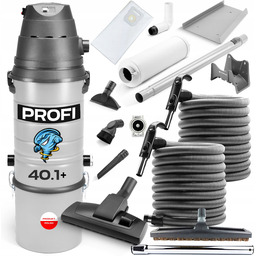 Odkurzacz Centralny Profi 40.1 Pro Plus 1870W 2X