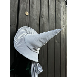 Czapka czarownicy "Srebrny mag"
