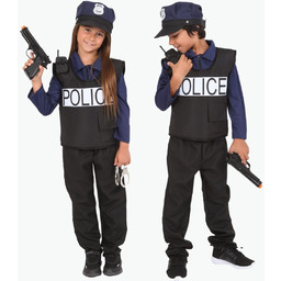 RUBIE''S Kostium policjanta dla dzieci, rozmiar 3 4