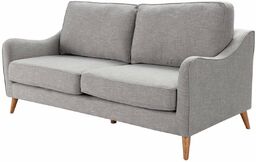 Sofa Venuste grey linen 3-os., 193 x 90