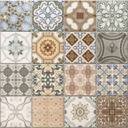 Gres szkliwiony hiszpański Realonda PROVENZA DECO mat 44x44
