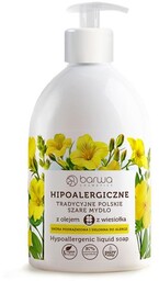 Barwa Hipoalergiczne Tradycyjne Polskie Szare Mydło w płynie