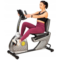 Rower Magnetyczny Stacjonarny Poziomy Do Ćwiczeń Fitness Treningu
