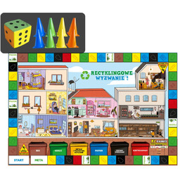 Gra Wielkoformatowa XL - Recyklingowe Wyzwanie (Segregacja Odpadów)