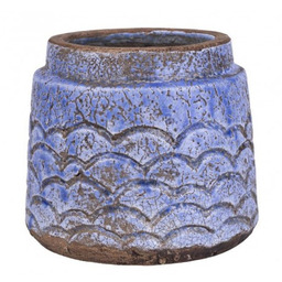 Osłonka Belldeco Fiore Blue Prosta Łuski