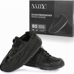 NAKŁADKI NA BUTY 80 SZTUK CZARNE OCHRANIACZE ANTYPOŚLIZGOWE