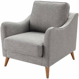 Fotel Venuste linen grey, 78 x 90 x