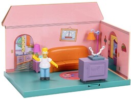 Simpsons Mini Figure Playset Living Room