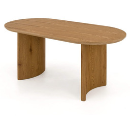 Stół drewniany AURA 200x100 blat dąb natural