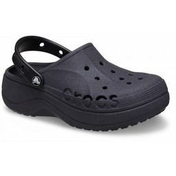 Damskie Buty Chodaki Klapki Crocs Baya Platform Glitter