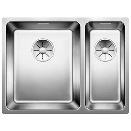 BLANCO Zlewozmywak półtorakomorowy Andano 340/180-U 522979 Srebrny 44