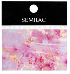 Semilac Nail Foil 12 Rose Gold Marble Folia
