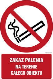 GC086 ZAKAZ PALENIA NA TERENIE CAŁEGO OBIEKTU, FN