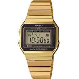 Zegarek kwarcowy CASIO, A700WEG-9AEF, Vintage