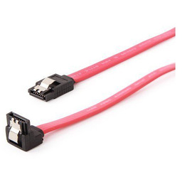 Gembird Kabel SATA DATA III dół/prosto metalowe zatrzaski