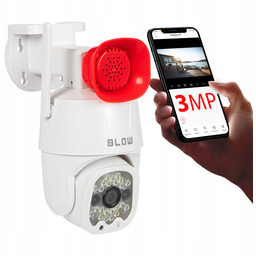 Kamera Obrotowa Zewnętrzna Wifi 3Mpx 2K Zoom Detekcja