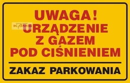 JD020 Uwaga! Urządzenie z gazem pod ciśnieniem. Zakaz