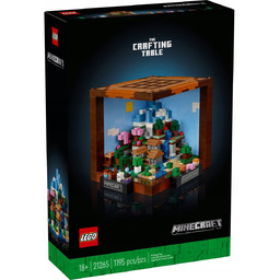 LEGO MINECRAFT - STÓŁ WARSZTATOWY ZESTAW KLOCKÓW -