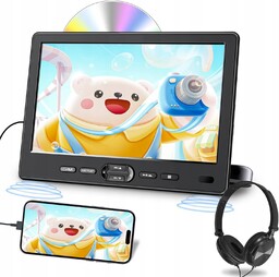 Przenośny odtwarzacz DVD samochodowy 10,5 cali 1080p