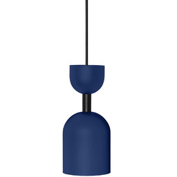 Lampa wisząca SUPURU granatowa z czarną rurkąSUA1213P0 -