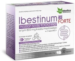 EkaMedica Ibestinum SR Forte Maślan sodu 1000 mg,