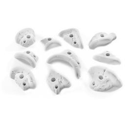 chwyty wspinaczkowe Odyseusz M 5 szt. biały