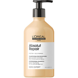 Loreal Absolut Repair, szampon regenerujący włosy uwrażliwione, 500ml