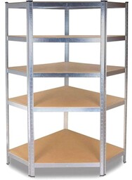 Top E Shop REGAŁ MAGAZYNOWY NAROŻNY METALOWY GC9040