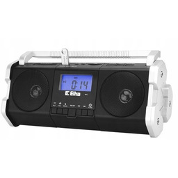 Eltra Radio Maja czarno-srebrne