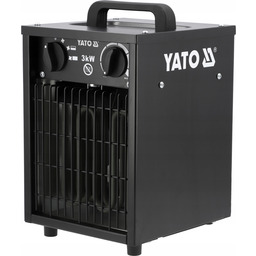 Nagrzewnica Elektryczna Przenośna 3KW Grzejnik Farelka Termostat Yato