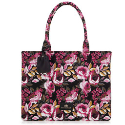 Damska shopperka żakardowa we wzory multikolor